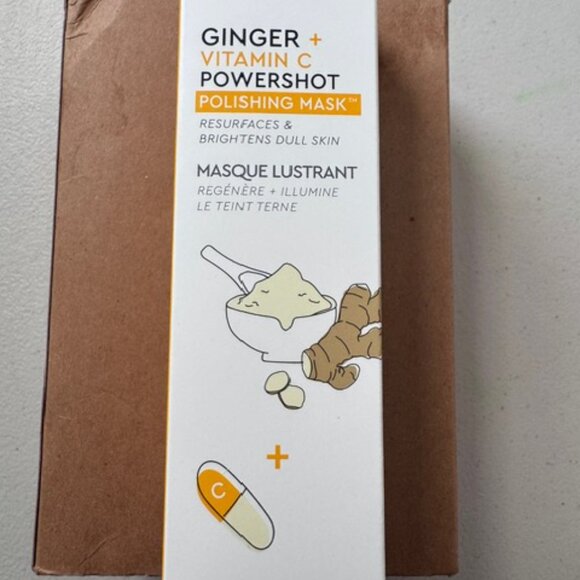 Sweet Chef Ginger Vitamin C Powershot Polishing Face Mask 100ml NEW Brightening - Picture 5 of 5